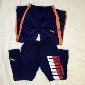Puma pants boys size 6 sweats kids lot of 2 pants